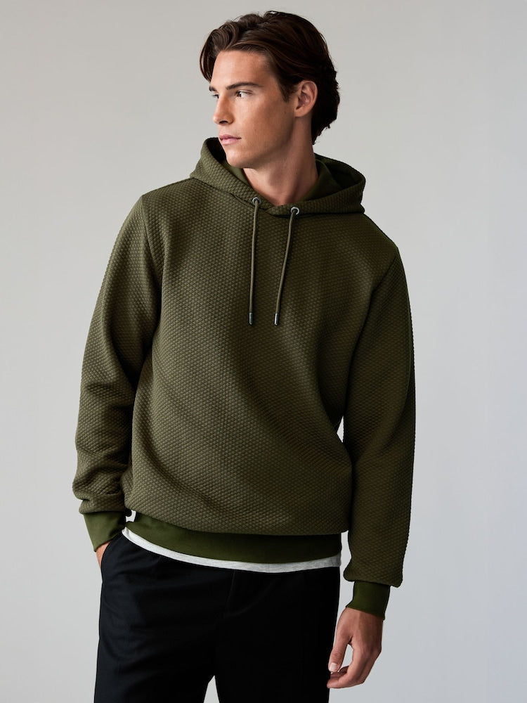 Textured Hoodie